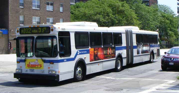 MTA New Flyer D60 5525